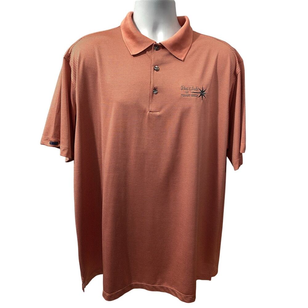 BERMUDA SANDS GOLF POLO — The Club at Point West Vero Beach Orange Men's XL